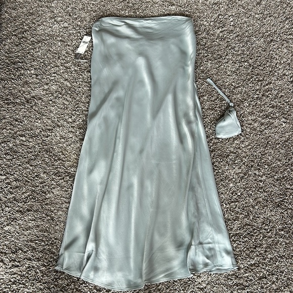 By Anthropologie The Tilda Slip Dress: Midi Edition NWT - Picture 5 of 7